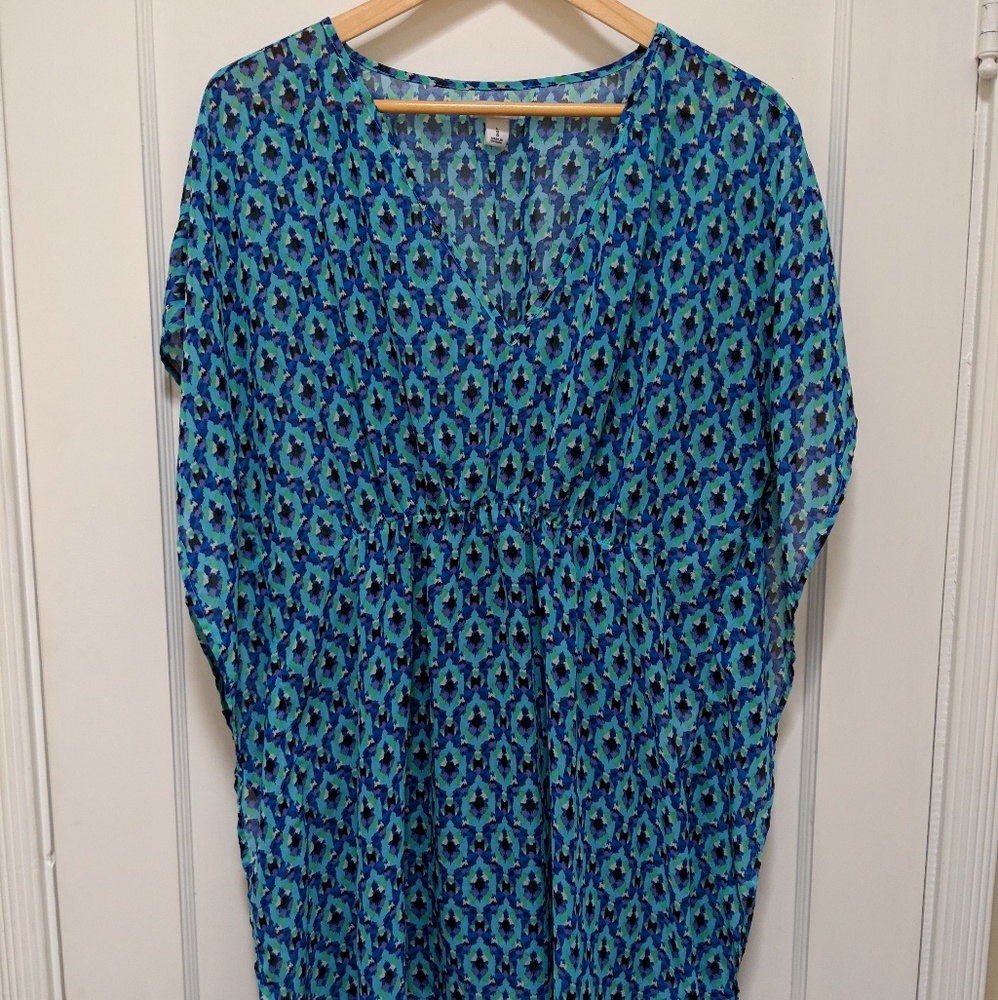 Old Navy | Blue & purple swim coverup- Size L
